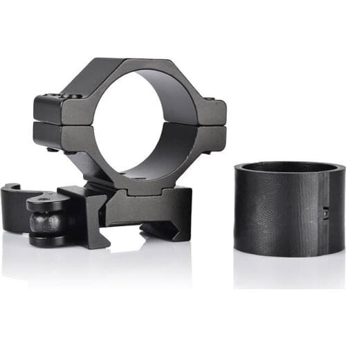 Tactical QD Quick Release Scope 30mm/25.4mm Mount Ring Adapter 20mm Picatinny Rail Weaver Rifle Scope Laser Mount Gel Blaster