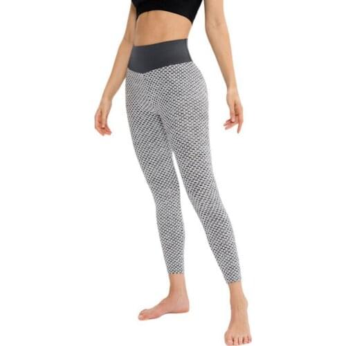 Women Yoga Pants Sports Leggings Sportswear High Waist Stretchy Fitness Gym Lifting Leggings Seamless Push Up Exercise Pants