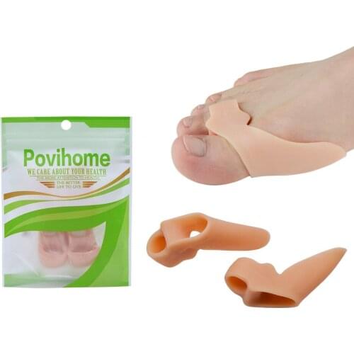 1Pair Medical Foot Orthotics Silicone Elastic Hallux Valgus Orthosis Brace Toe Correction Foot Care