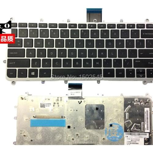 Free shipping genuine original laptop keyboard for HP Pavilion 11-N X360 11-N001EE 11-N014TU US keyboard with border PK131501A00