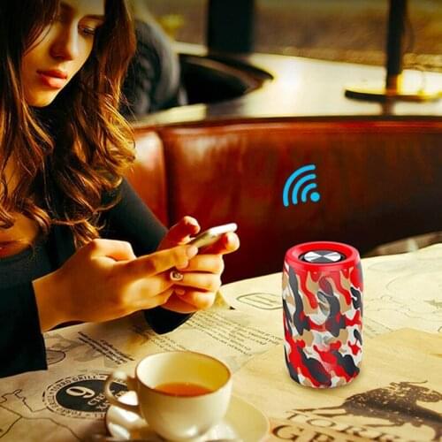 Bicycle Wireless Bluetooth Speaker Portable Outdoor Mini Loudspeaker Subwoofer T8DA