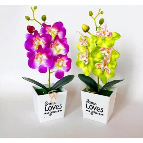 Frequeback Artificial Potted Flowers