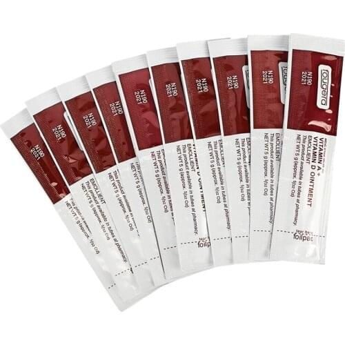 Tattoo Aftercare Cream 100Pcs Fougera Vitamin Ointment A&D repair Anti Scar For Tattoo body art Permanent Makeup Tattoo Supplies