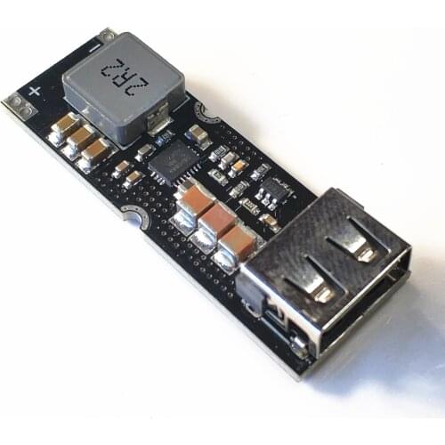 Single Cell Lithium Battery Boost Power Module Board 3.7V 4.2V Liter 5V 9V 12V USB Mobile Phone Fast Charge QC2.0 QC3.0 TPS61088