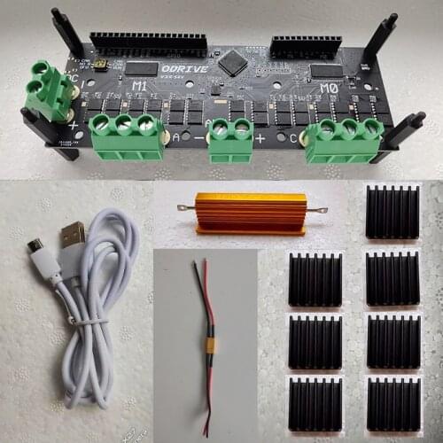 ODrive3.6 FOC BLDC PMSM Servo Algorithm Open Source Code Servo ESC Motor Control