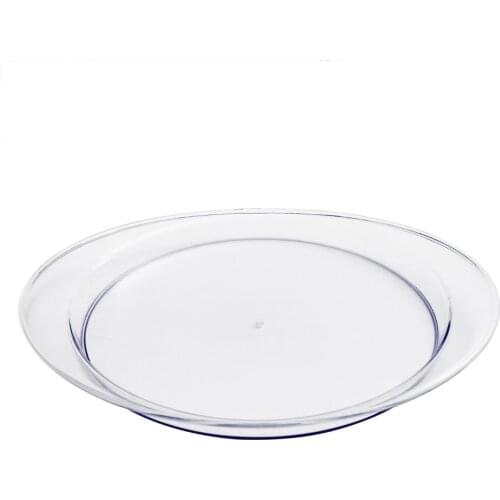Transparent Color Round Tray
