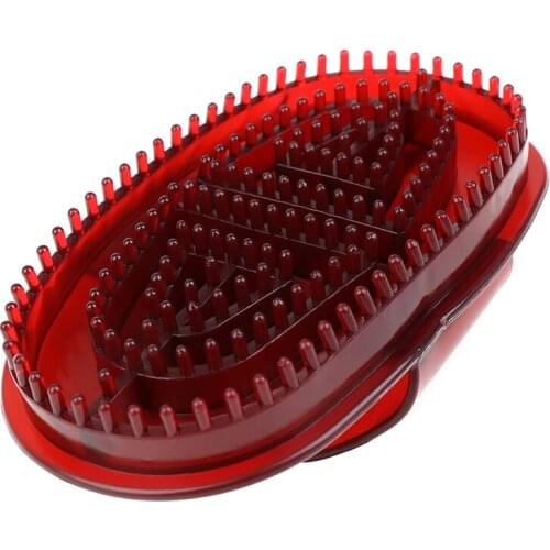 Hand Massage Brush Hand-Held Resin Body Brush Massager Relieve Tense Muscles New