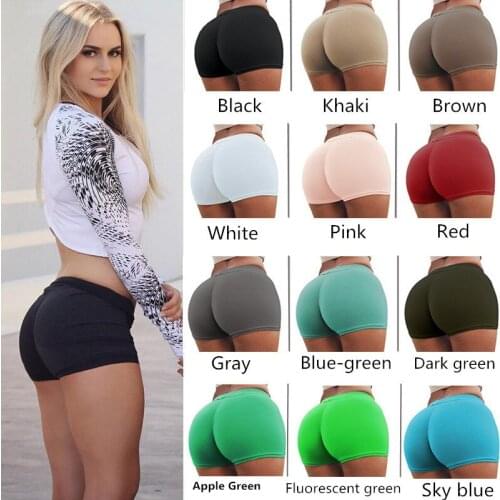 Sexy Thin Shorts Women Beach Casual Skinny Multi Colors Slim Elastic Short Pants Streetwear Vogue Ladies Mini Tight Pantaloncini