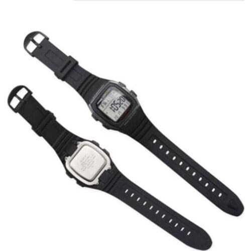 Silicone Watch Band Stainless Steel Pin Buckle Watchband for Casio W-96H Sports Men Women Strap Bracelets new