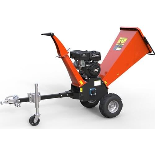 SYNBON Petrol Engine Powered Wood Chipper Shredder Machine Home Garden Use