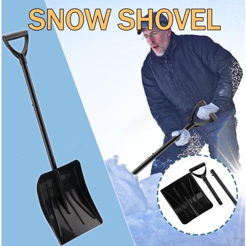 Outdoor Camping Shovel Survival Shovel Winter Telescopic Shovel Survival Camp Spade Tool Multifunctional Portable Snow Shovel