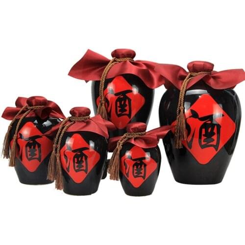 Vintage Ceramics Hip Flask Classic Chinese Style Antique Hidden Alcohol Personalized Gifts Fiole Plastique Home Garden ED50JH