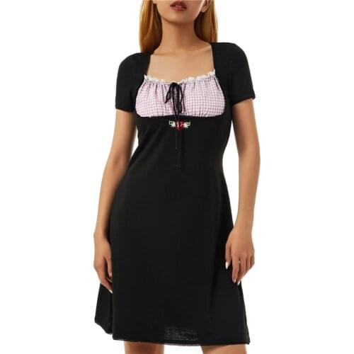 Платья с коротким рукавом Xingqing China At AliExpress