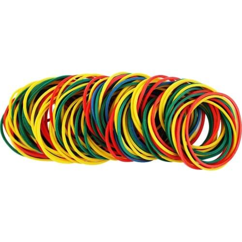 100pcs Mix Colorful Tattoo Rubber Bands Bag Body Piercing Tattoo Gun Machine Holder Supplies Tattoo Accessories