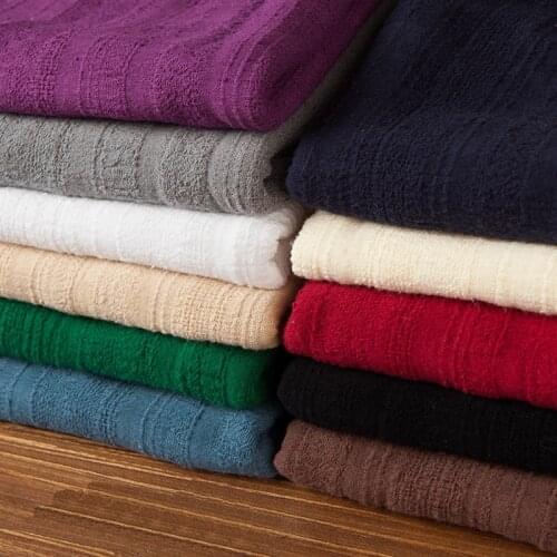 100cm*130cm stripe linen crepe fabric crinkled cotton material for curtains scarf dress