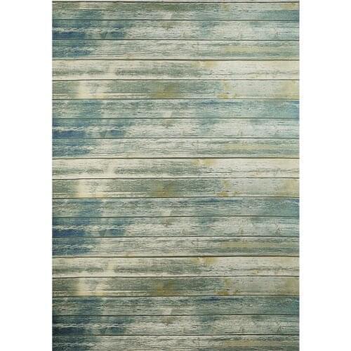 Neewer 4x12 feet/1.2x3.6 meters Polyester Striped Wooden Photography Backdrop Background, Rustic Wood for Studio Video Shooting