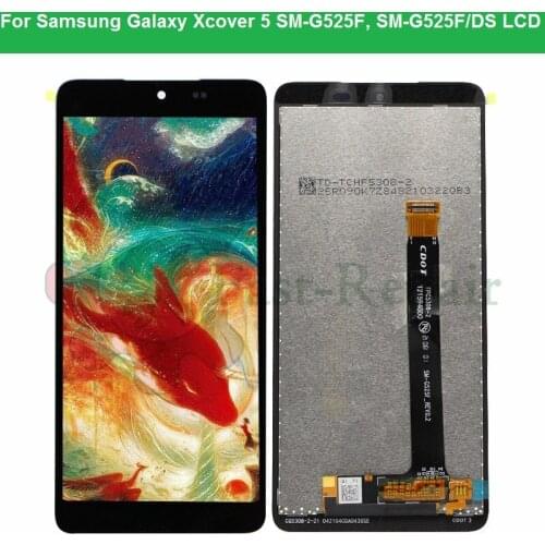 5.3" Original For Samsung Galaxy Xcover 5 LCD Display Touch Digitizer Screen For Samsung Galaxy G525 G525F LCD Display