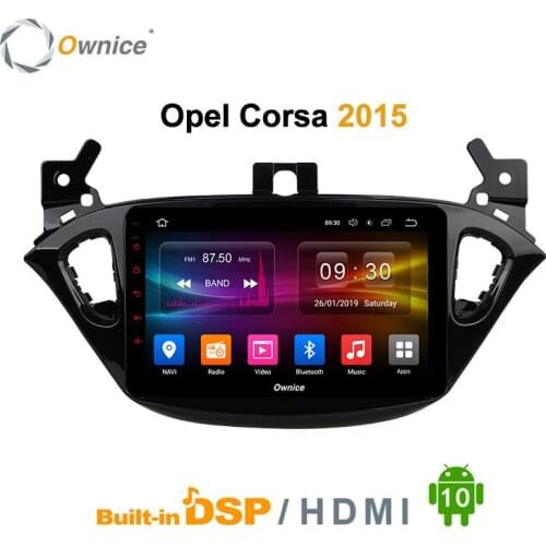 Ownice K3 1din Car Radio Android 10.0 Multimedia Video Player for Opel Corsa 2015 GPS Navigation 2GB+32GB 1280*720 IPS Screen
