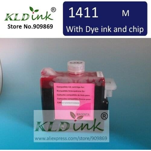 BCI-1411 BCI1411M Dye Ink Cartridge for W8400 W8200 W7200 Large Format Printer