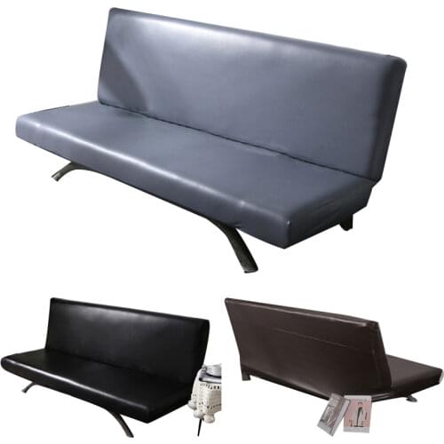Sofa Cover Folding All-Inclusive Stretch Elastic Force PU Sofa Cover Modern Leather Waterproof Antifouling Couch Cover