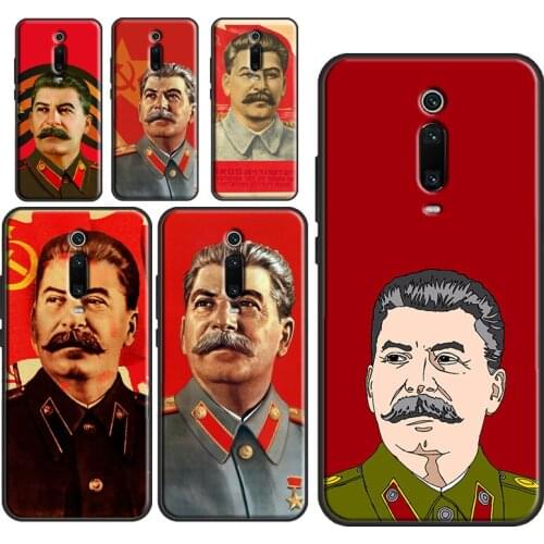 Soviet Union Leader Stalin Case For POCO X3 F1 F2 Pro Cover For Xiaomi Mi Note 10 Lite Mi 9T 10 Pro 9 A3 Coque