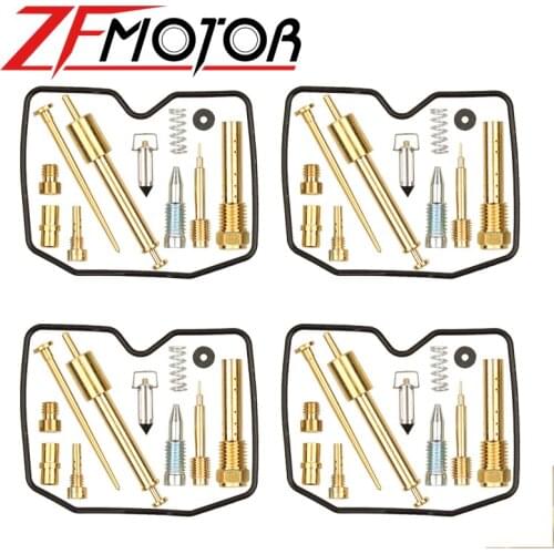 For Kawasaki ZRX/ZR400 E1/E2/E3 ZR ZRX 400 parts motorcycle engine cylinder carburetor maintenance jet repair kit rubber 94-96