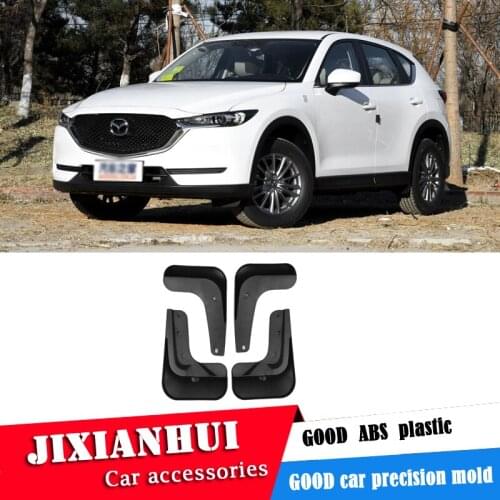 For MAZDA CX-5 2017-2018 Mudflaps Splash Guards Front With the color and rear Mud Flap Mudguards Fender Modified special