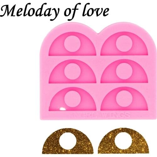 Glossy Straw Topper Attachments Epoxy Silicone Mold DIY Making Resin Craft Mold DY0444