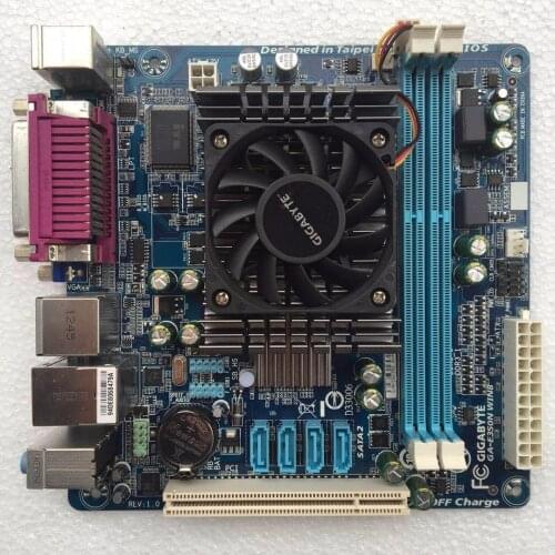 MINI-ITX 17*17 HTPC for Gigabyte GA-E350N E350N Integrated Dual-Core CPU DDR3 SATA2 USB2.0