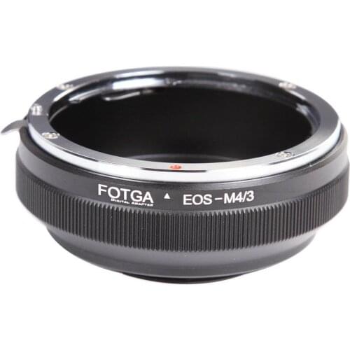 FOTGA Lens Adapter Ring for Canon EF/EFs Lens to Olympus Panasonic Micro 4/3 m4/3 Adapter for E-P1 G1 GF1