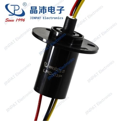 Steady Transmission Capsule Slip Ring With 3 Circuits Compact Size Smooth Running Exquisite Performance In Lab Equipment