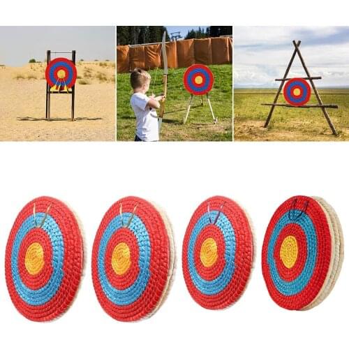 2/3/4 Layers Outdoor Sports Archery Bow Shooting Straw Arrow Target for Home Decoration Shooting Aiming Practice Training Target