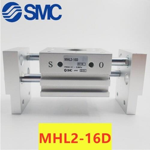 MHL2 MHL2-16D MHL2-16D1 MHL2-16D2 NEW SMC MHL series parallel style wide-type air clamp cylinder D-M9BW