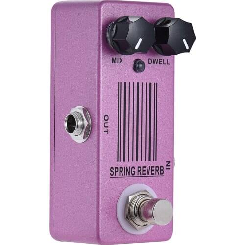 MP-51 Spring Reverb Mini Single Guitar Effect Pedal True Bypass Guitar Parts & Accessories