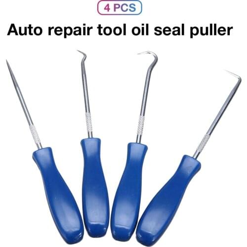 Oil Seal Screwdriver 4 Piece Set Group Pull Hook Pick Tire Stone Cleaning Toner Cartridge Plus Powder Tool Car Repair Tool