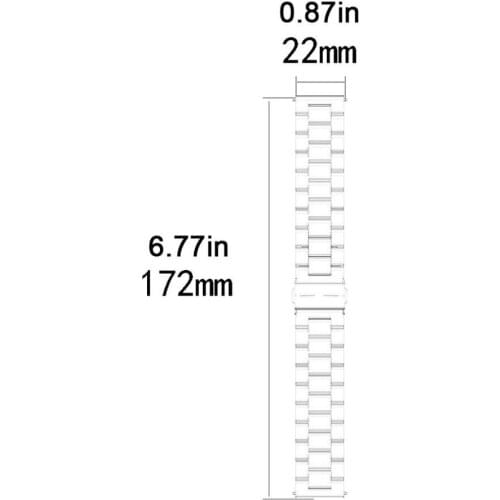 Steel Strap for Xiaomi Huami Amazfit GTR 47mm Bracelet Wrist Band for Huami Amazfit Bip BIT Youth Watchband