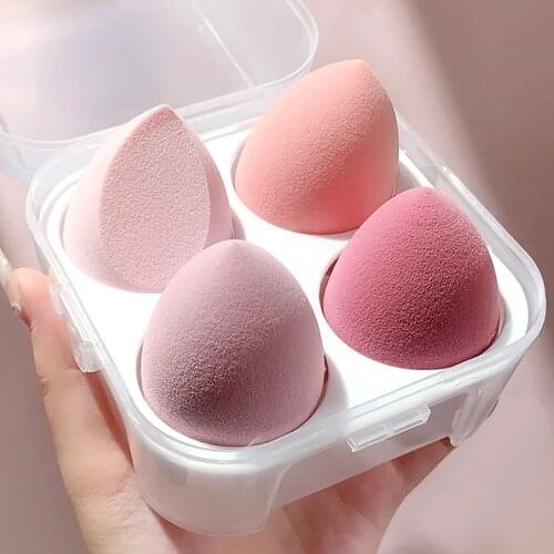 Super Soft Beauty Egg Giant Mango Puff Makeup Foundation Sponge Egg Wet/ Dry For Cosmetic Bb Cream Powder Eyeshadow Blush