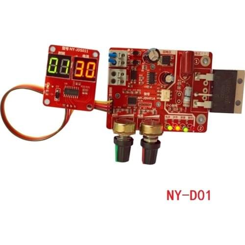 NY-D01 spot-welding machine control time and current digital display spot-welder transformer controller