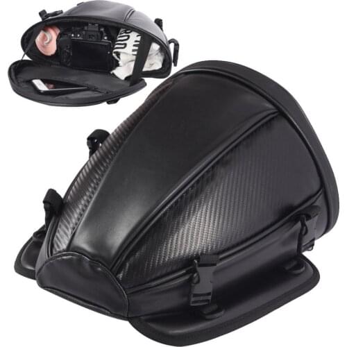 Waterproof Motorcycle Motorbike Rear Trunk Back Seat Carry Luggage Tail Bag Case