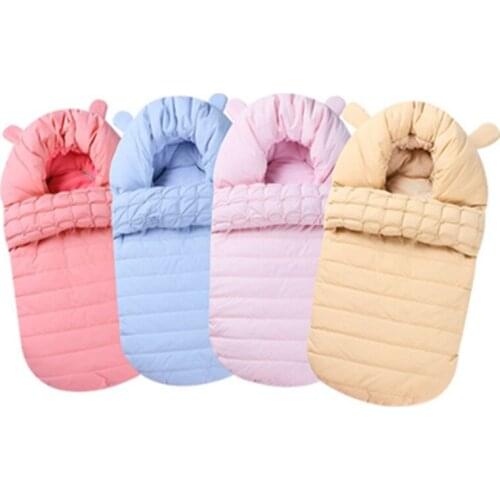 Winter Baby Stroller Sleeping Bags Warm Envelope Newborn Infant`s Carriage Sack High Quality SleepSacks Footmuff For Pram FY099B