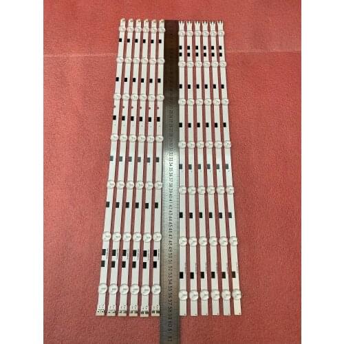 10set=120pcs LED Backlight strip for Samsung UN58H5202 UN58H5005 UN58H5200 UN58H5203 DMGE-580SMB-R3 R3 BN96-32772A 32771A