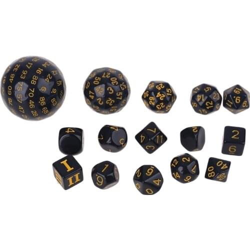 448D Multiple Sides Combinations Dice Spherical Square Acrylic Dice for Table Board Role Playing Game Bar Club Party