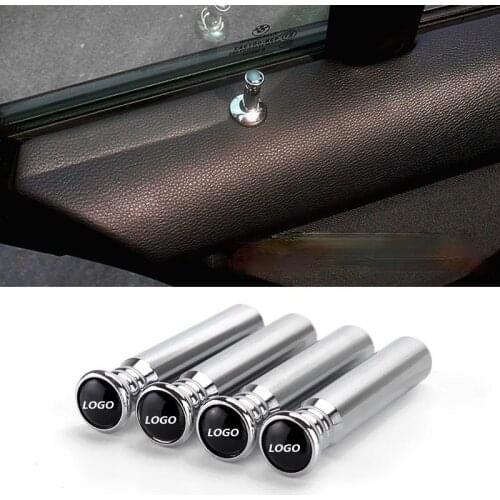 4X Universal Car Truck Interior Door Lock Knob Pull Pins Auto Car Security Door Lock Pins Knob For BMW
