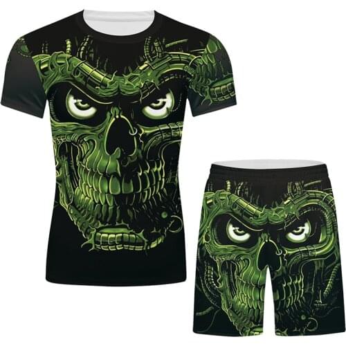 Cody Lundin 2021 3d Custom Monkey Style Sets Compress Sport Wear Cool Cat And Wolf Short Sleeve Shirts Fashion Style