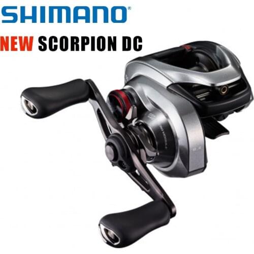 21 New SHIMANO SCORPION DC 150 151 150HG 151HG 150XG 151XG 7.4:1 8.5:1 Gear Ratio Saltwater Low Profile Baitcast Fishing Reel