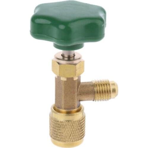 Tap Valve Bottle Opener Auto AC Can Tap Valve Bottle Opener CT341 1/4 SAE Air Conditioning Refrigerant For 7/16 28unf Thread