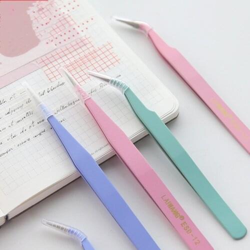 Candy Color Stainless Steel Tweezers Accessories Sticker Tool Utility Knife Stationery Gift Back To School By Kevin&sasa Crafts