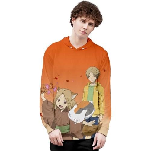 2020 Popular Mens Sweatshirt Sweatshirt Natsumes Account 3D Printing Womens Casual Anime Hoodies Harajuku Street Pullover Top