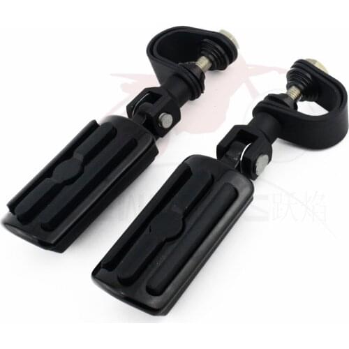 Highway Pegs 1.25'' 32mm Engine Crash Bars Guard Motorcycle Foot Pegs Footrest Clamp Mount For Harley Sportster Dyna Chopper