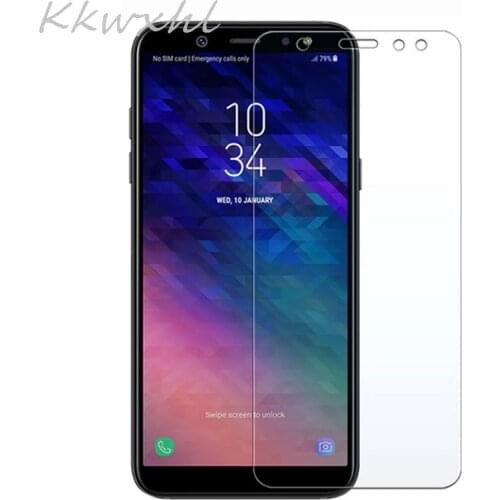 9H Tempered Glass for Samsung Galaxy A6+ 2018 A6 Plus SM-A605FN/DS A605F A605 Jean GLASS Protective Film Screen Protector cover